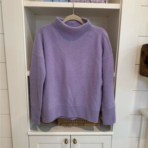 VINCE Cashmere Mock Neck Sweater Sz Small